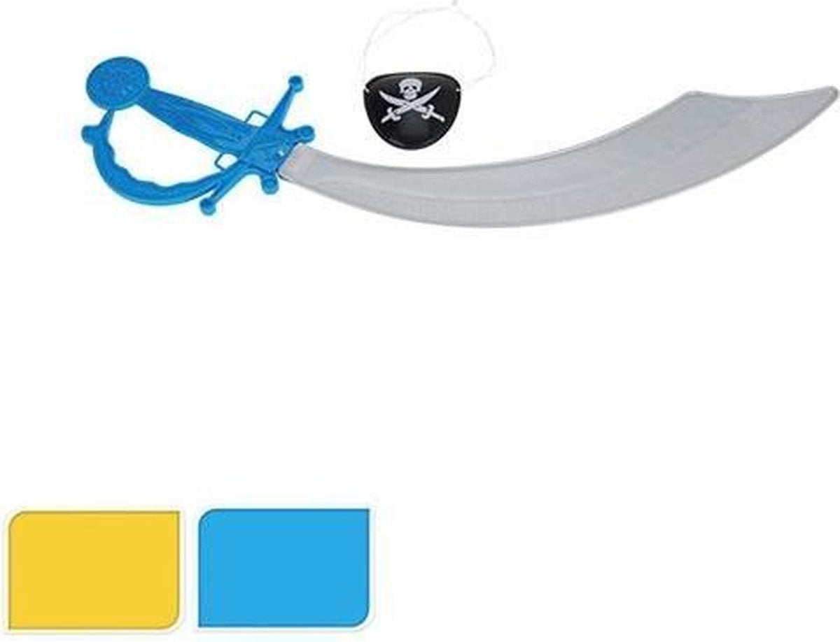 Piratenzwaard met ooglapje
