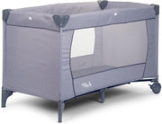 Reisbed Canvas Grijs met Wieltjes - 60x120cm | Childhome