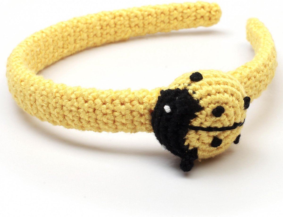 Naturezoo Haarband Lieveheersbeestje Geel