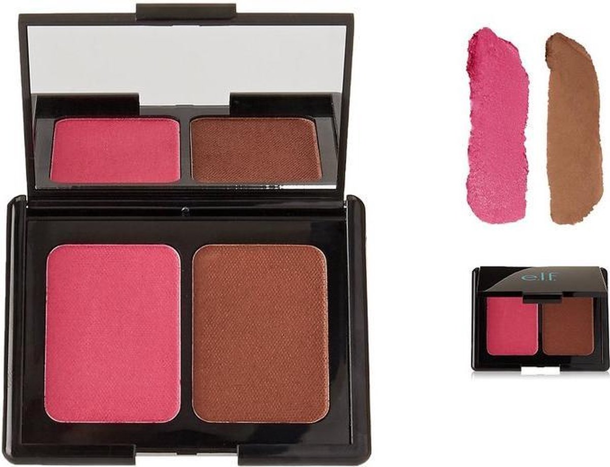 E.L.F. Aqua Beauty Blush & Bronzer - 57039 Bronzed Violet
