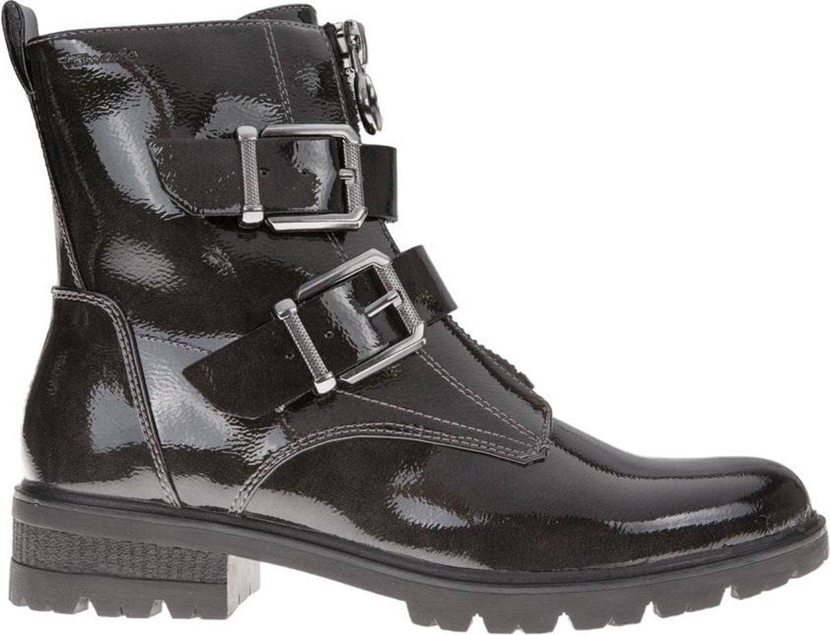 Tamaris 25414 korte laars grijs lak maat 36