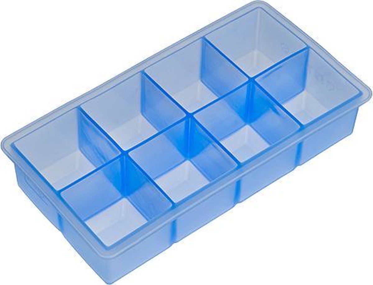 Lurch - ijsblokjesvorm - siliconen - 8 blokjes van 5x5cm