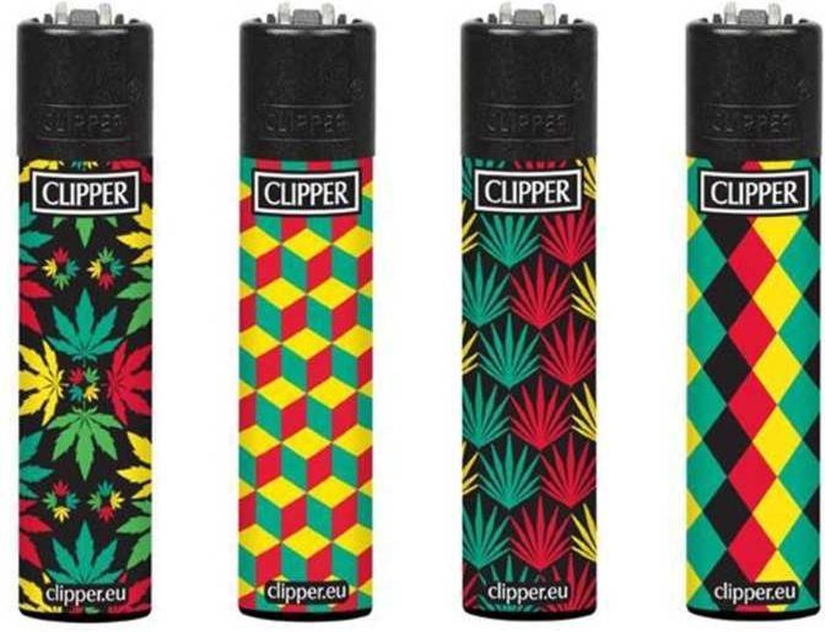 Clipper Aansteker - Look Leaves - 4 stuks