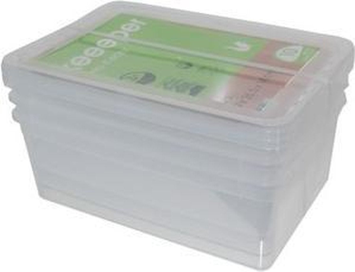 Stel opslagdozen 3x11 l