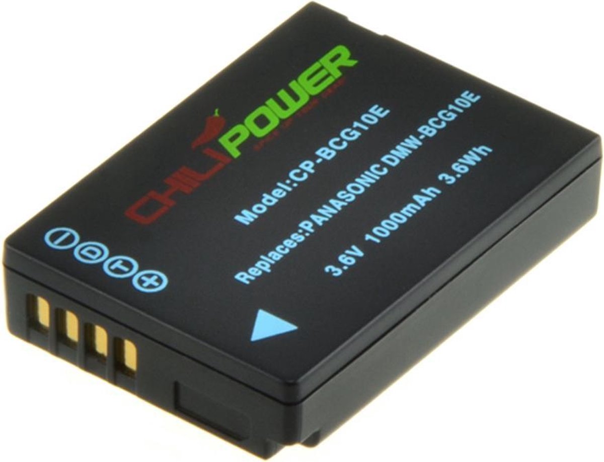 ChiliPower camera accu Panasonic DMW-BCG10E
