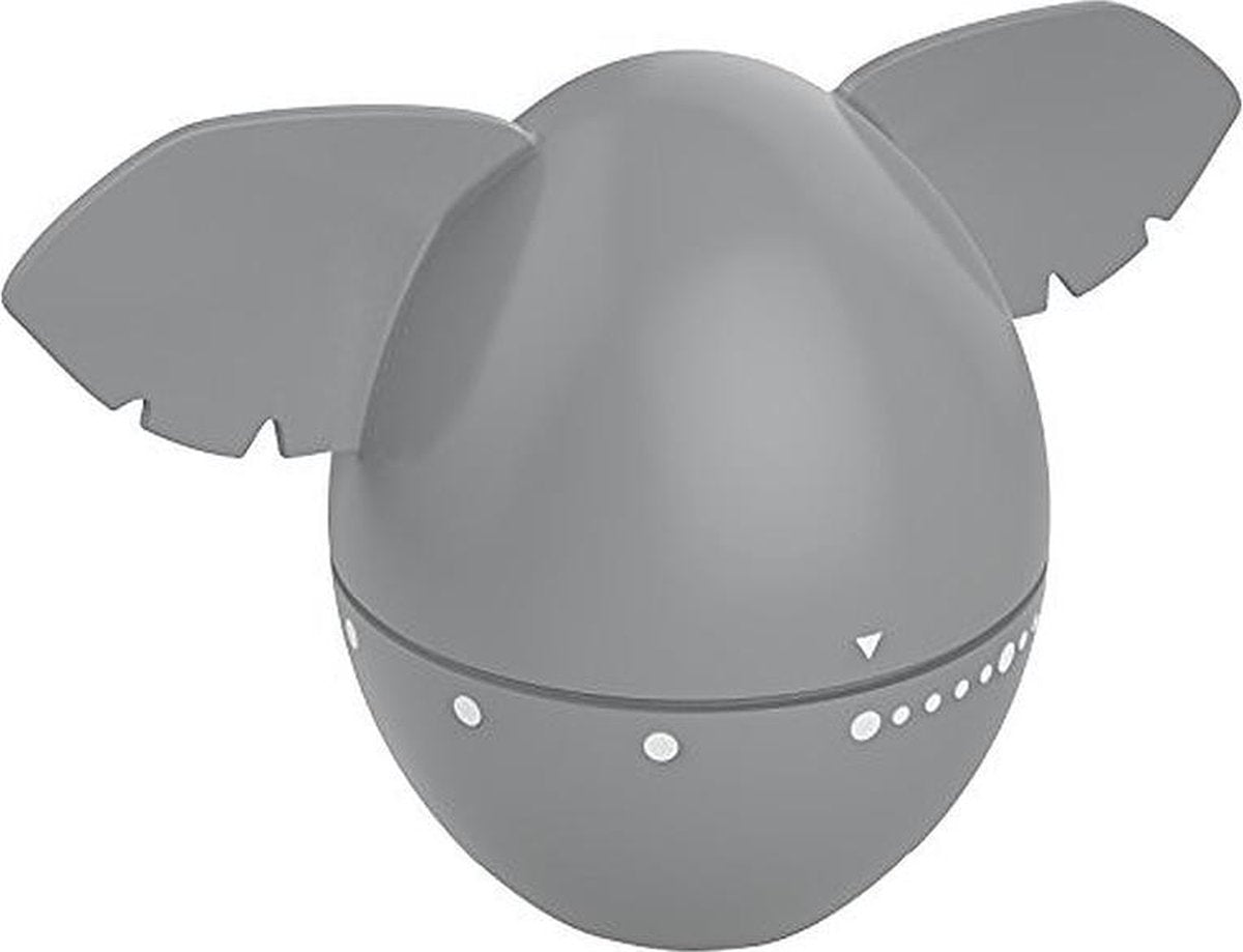 Cookut - kookwekker - olifant Nicole - grijs
