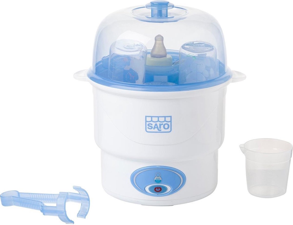 Saro Sterilisator Elektrisch Easy Blauw/wit 29 Cm