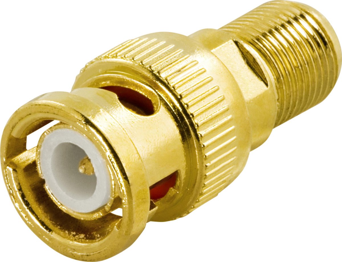 Deltaco DEL-669 coaxconnector F-type/BNC