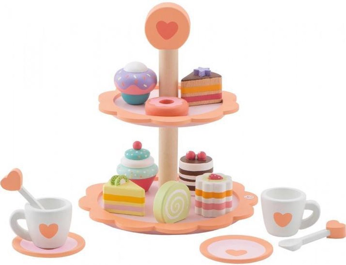 Sevi Houten etagere lichtroze