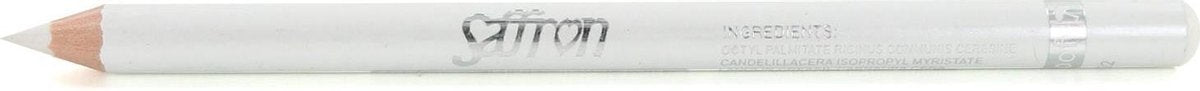 Saffron Metallic Oogpotlood - White