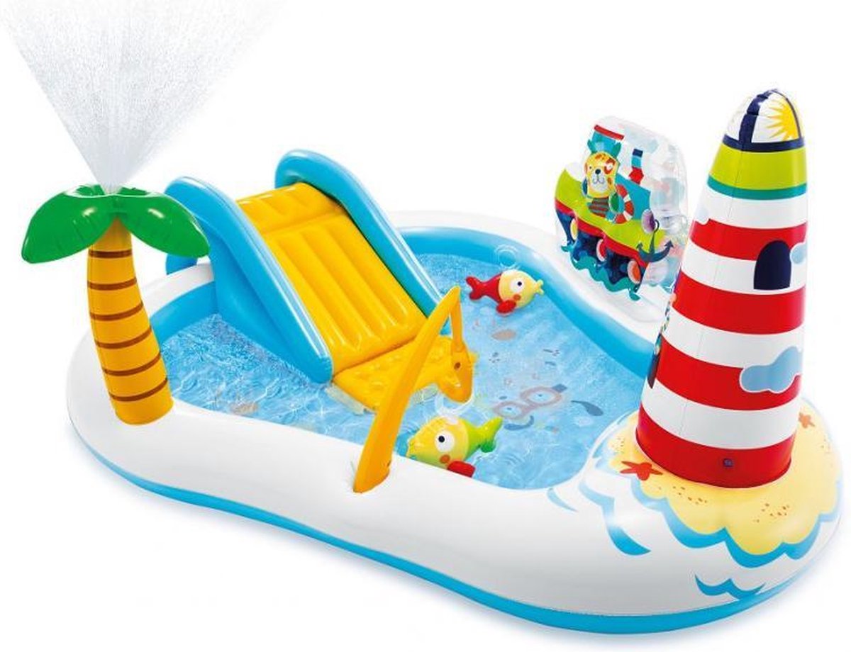 Intex Fishing Fun Play Center kinderzwembad 218 x 188 x 99 cm