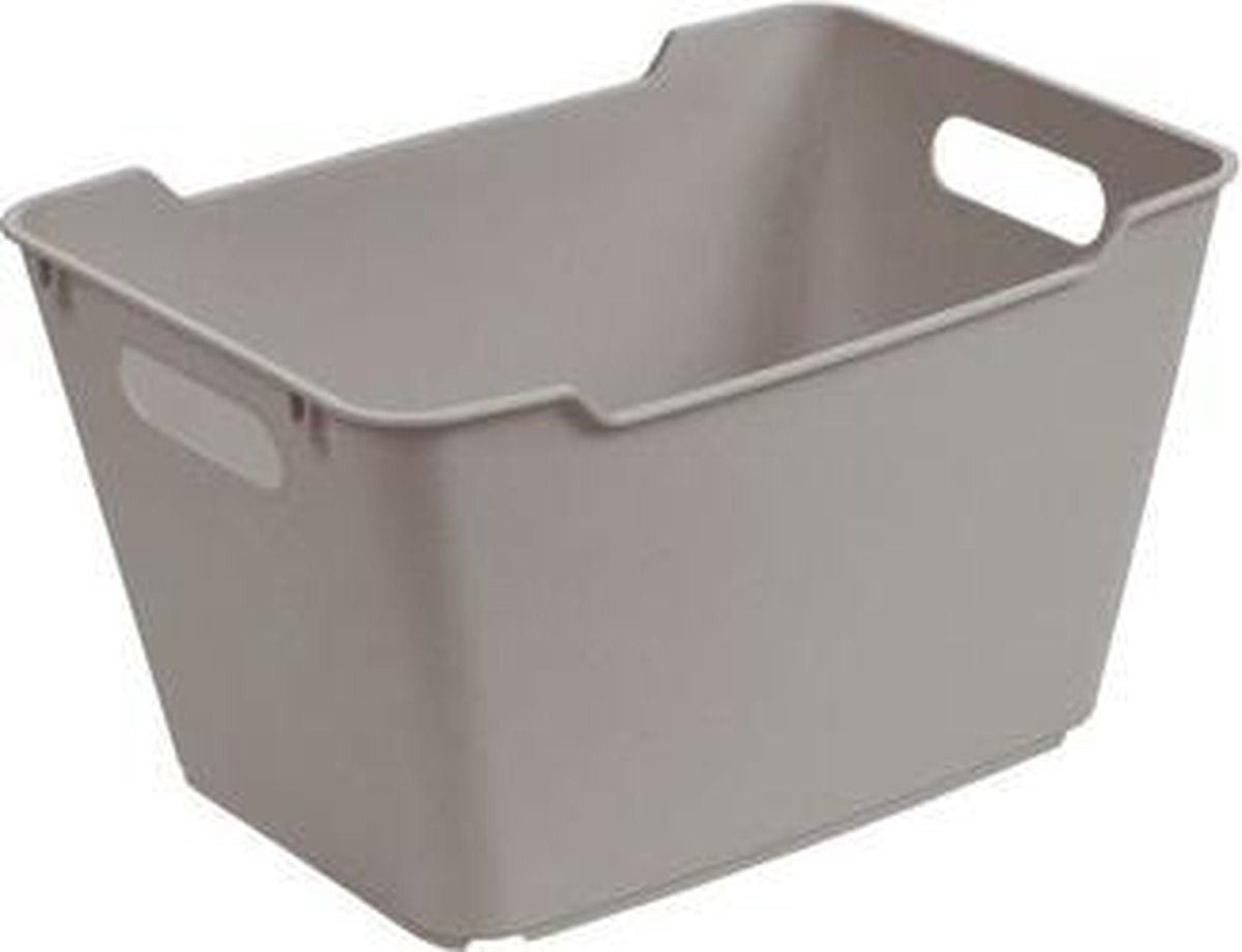 Keeeper Lifestyle Lotta Opbergbox -12L  - Kunststof - Urban Grey