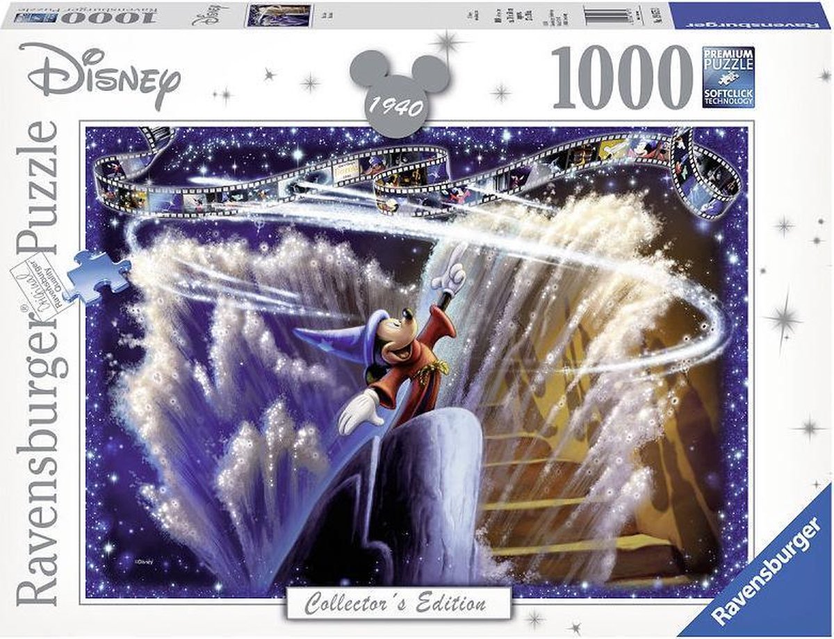 Ravensburger - Disney Mickey Mouse Fantasia - Legpuzzel - 1000 stukjes