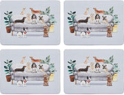 Placemats (4 st.) Curious Dogs