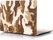 Mobigear Hard Case Frosted Camouflage Bruin voor Apple MacBook 12 inch