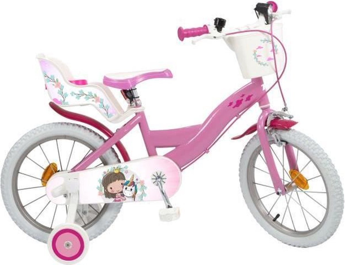 Fiets 16 Princess Unicorn