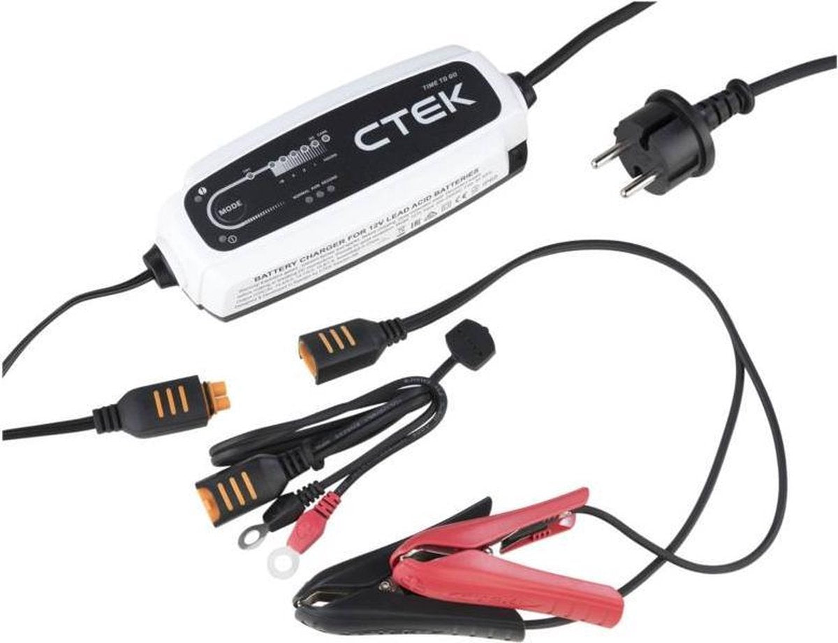CTEK-batterijlader CT5 Time to Go - met aftelweergave