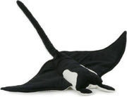 Pluche reuzenmanta/rog knuffel 51 cm speelgoed- Roggen zeedierenknuffels/knuffeldieren voor kinderen