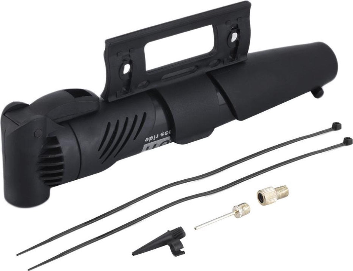 Fietspomp Mini - Inclusief Houder - Voor alle Ventielen - 125gram