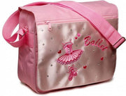 Ballettas schoudertas canvas Satijn met flap