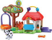 VTech Zoef Zoef Dieren - Schommel & Speel Hondenhok - Educatief Babyspeelgoed