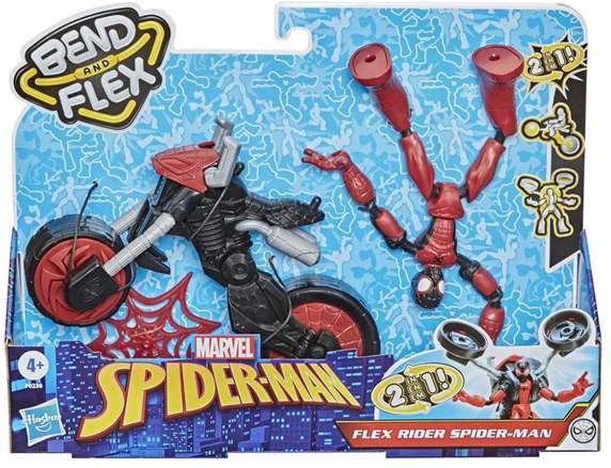Spiderman Hasbro Motorfiets