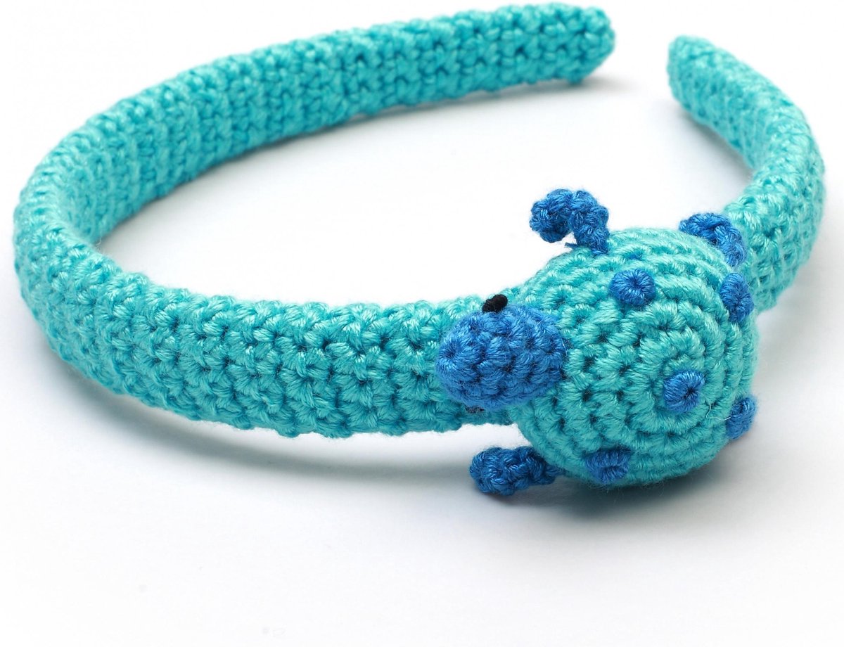 Naturezoo Haarband Schildpad Blauw