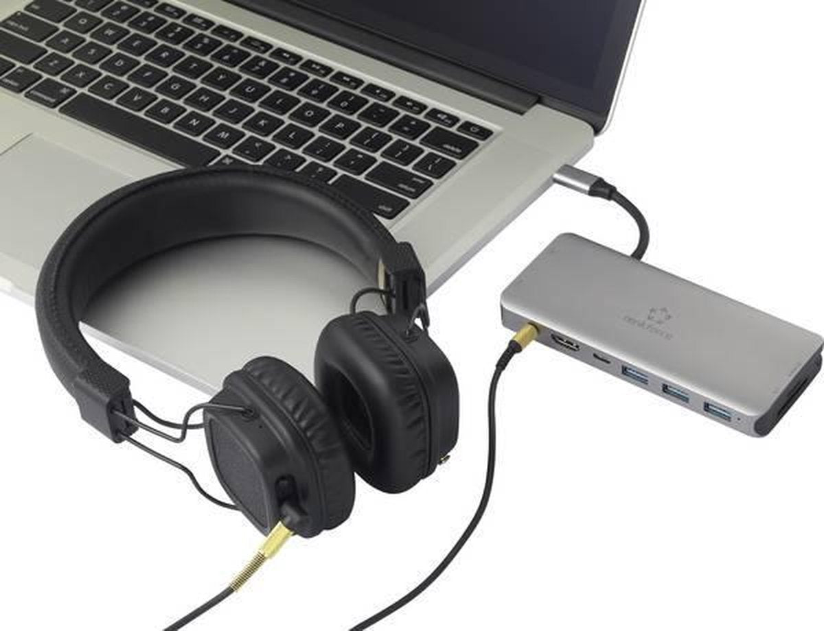 Renkforce RF-4533846 USB-C laptopdockingstation Geschikt voor merk: Universeel