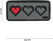 Embleem 3D PVC Last Live grijs