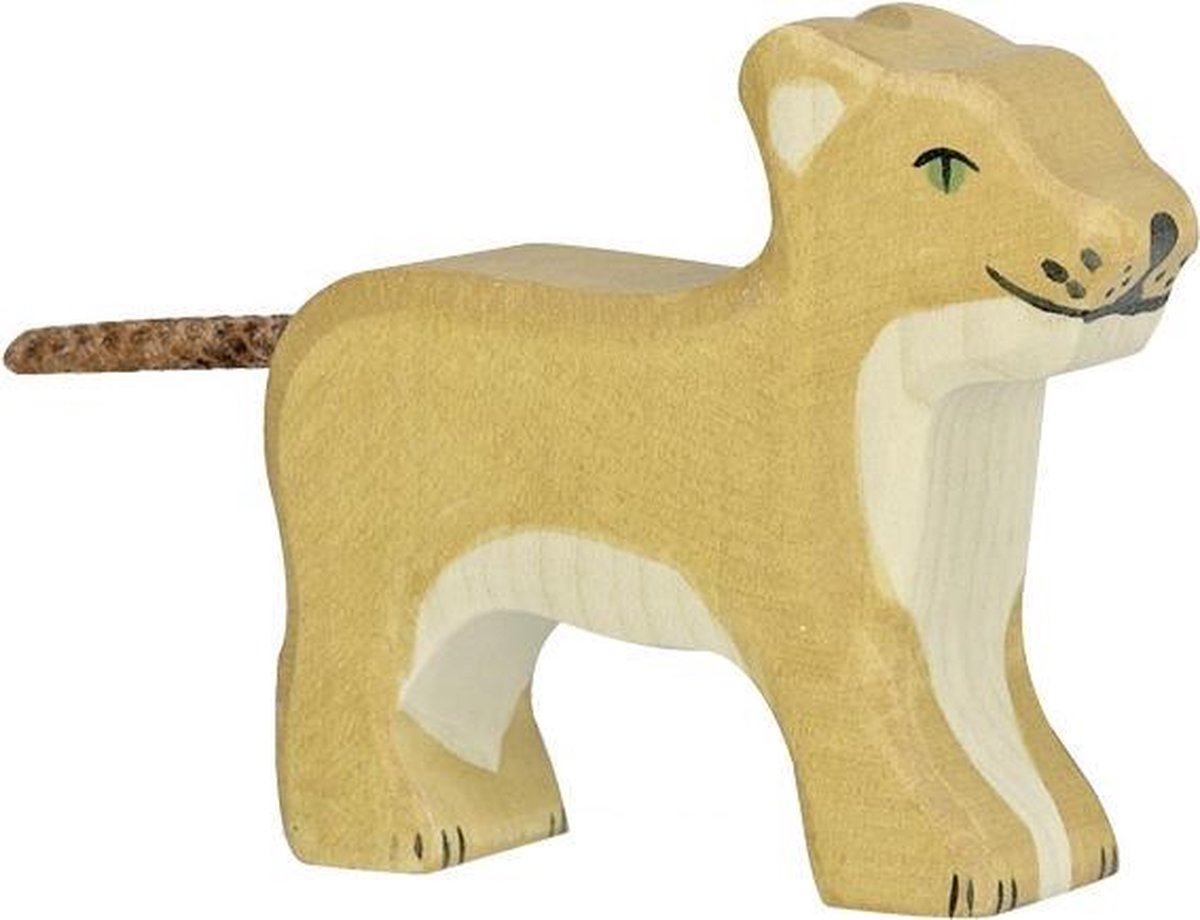 Holztiger Lion