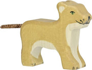 Holztiger Lion