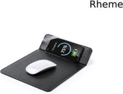 Muismat - Wireless - Oplaad functie - Anti Slip - Zwart - Rheme