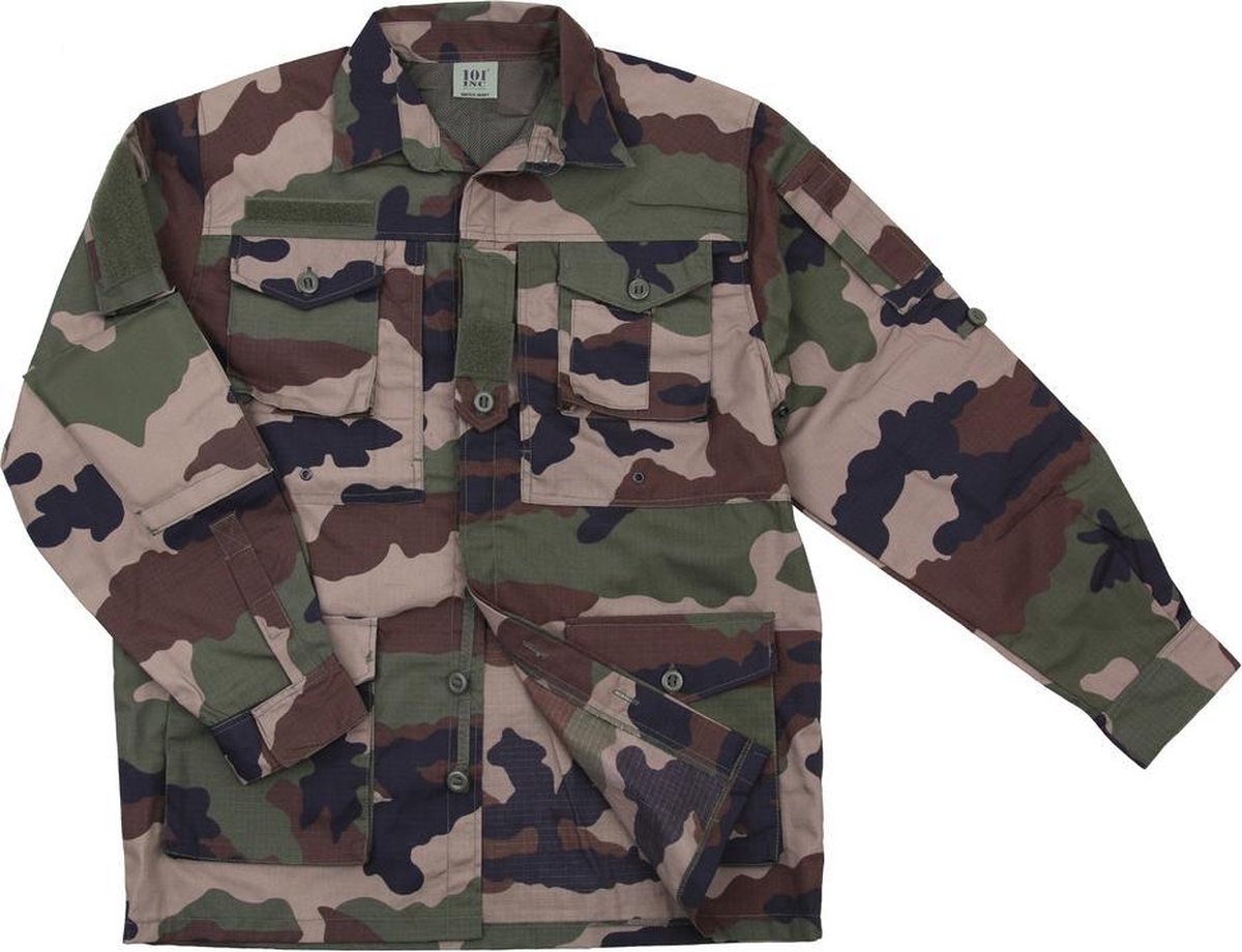 101inc Smock Shirt Recon Franse camo