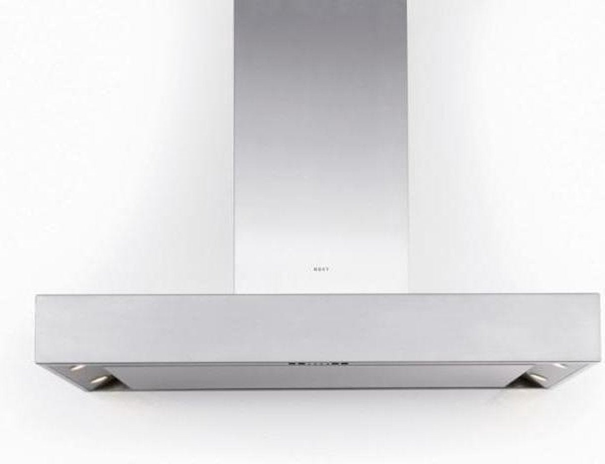 Novy 7211 wandkap pro'line met motor 90 cm inox spots