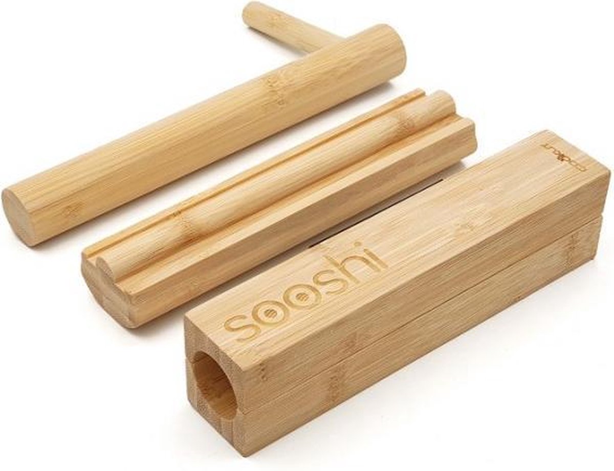 Cookut Sooshi susimaker bamboe 10x6x22cm