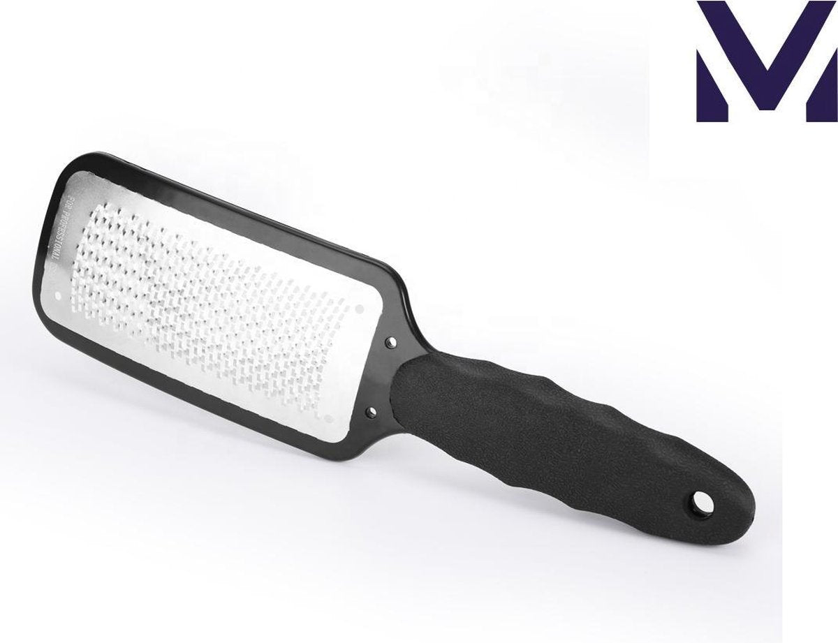 Medies - professionele callus remover | professionele eeltrasp | voetvijl eelt | eeltvijl | eelt rasp | voetrasp | ergonomisch handvat  - metaal - individueel  verpakt