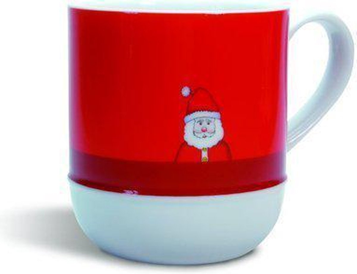 Remember Beker - Porselein - 8 x 9 cm - Kerstman