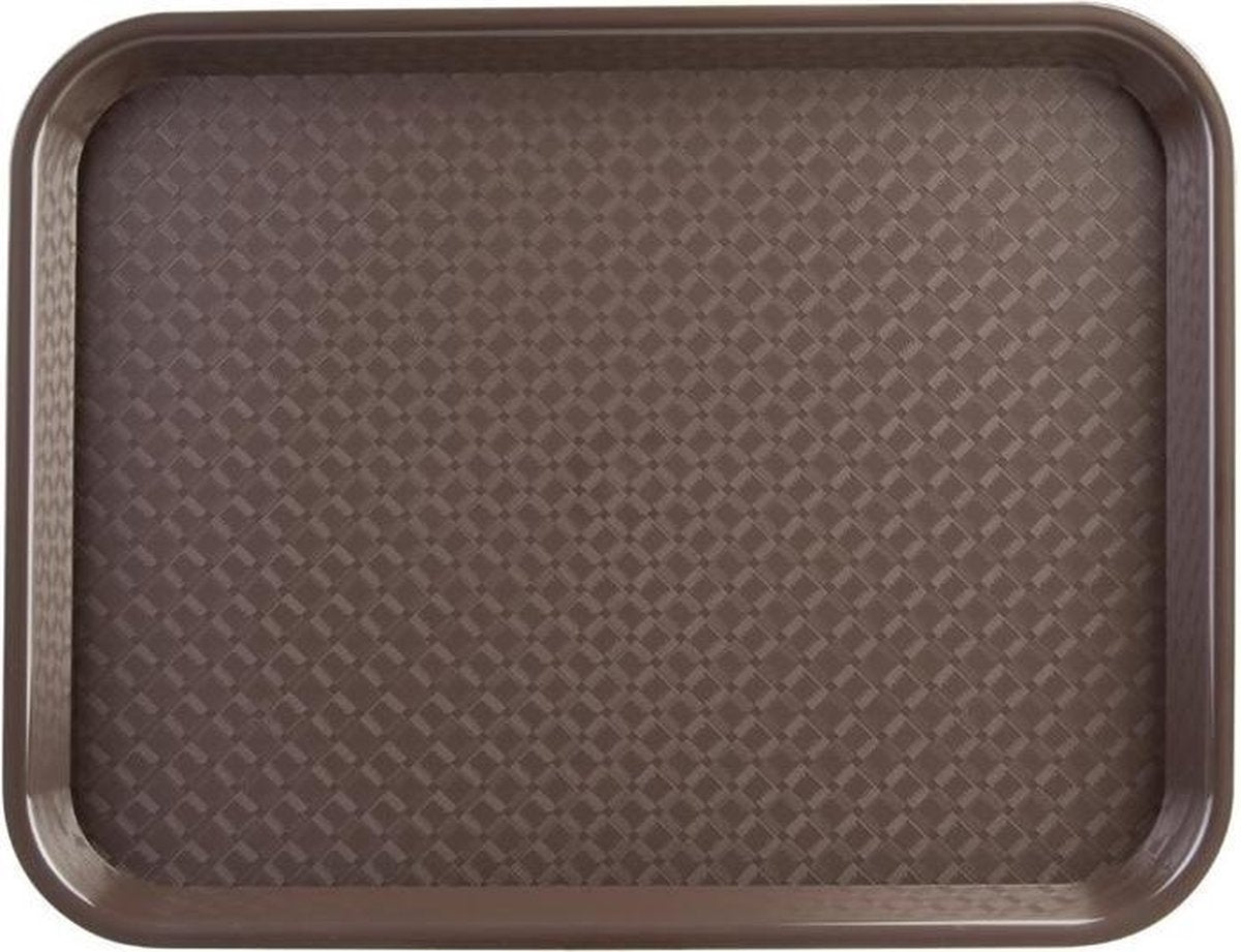 Kristallon dienblad bruin 34.5x26.5cm