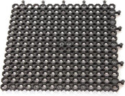 Bescherm mat Plum zwart 50x50 (per 2)