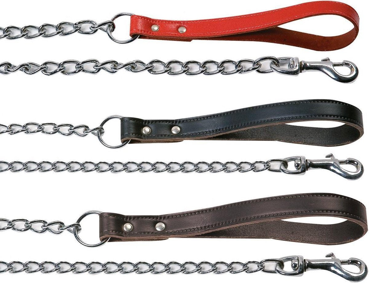Chainleash rondo 100cm 4mm brown