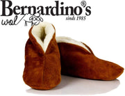 Bernardino Spaanse  Sloffen Unisex - cognac - Maat 36 - 100% wol