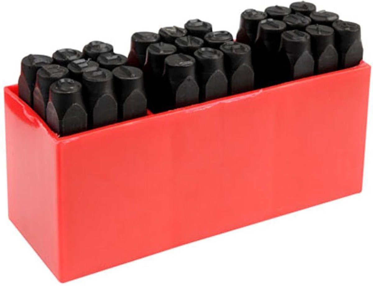 Yato Letter Stempels 8 mm (27 stuks)
