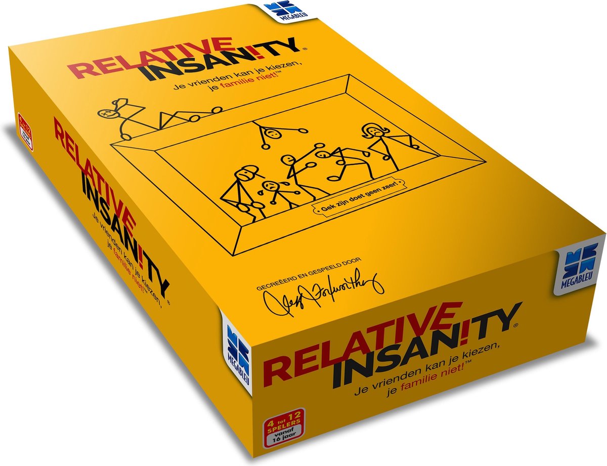 Relative Insanity Nederlandstalige uitgave - Kaartspel