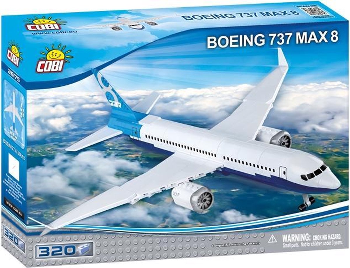 Cobi 320 PCS BOEING /26175/ 737 8 MAX