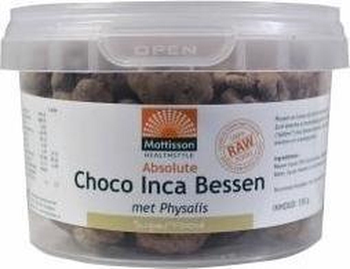 Mattisson Absolute Choco Incan Berries Raw - 150 gram - Snack