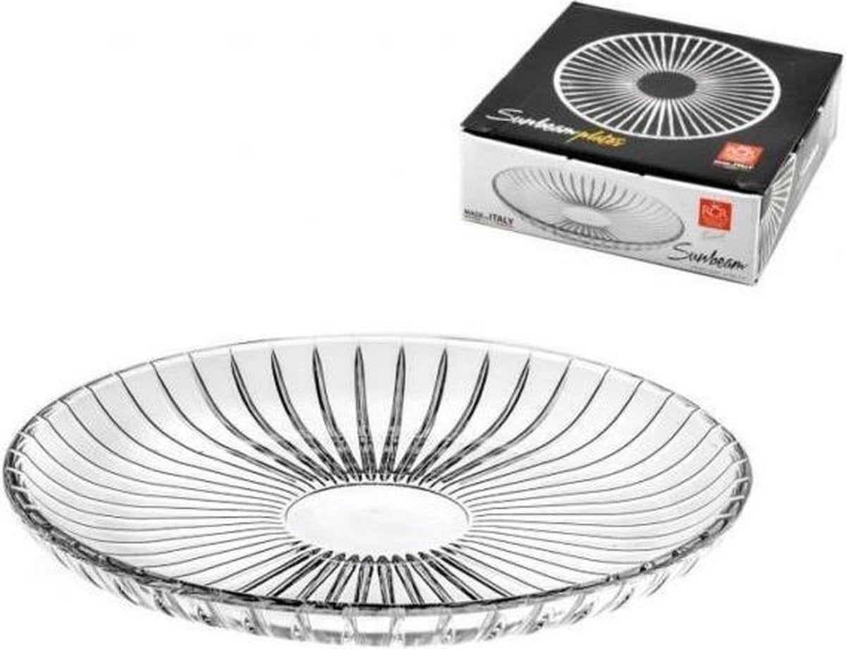RCR gebaksbordjes Sunbeam 18cm - 4 stuks