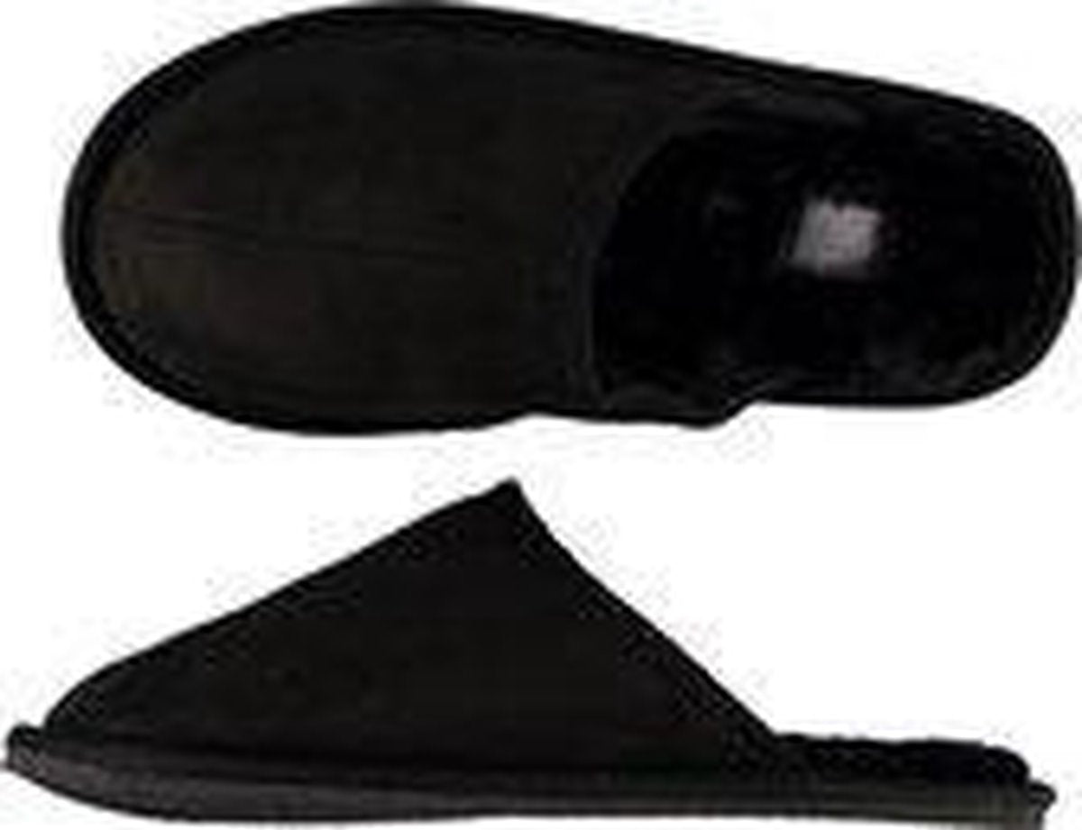 Sloffen - Pantoffels dames - Pantoffels - Sloffen dames - Instap sloffen - Zwart - Maat 41/42