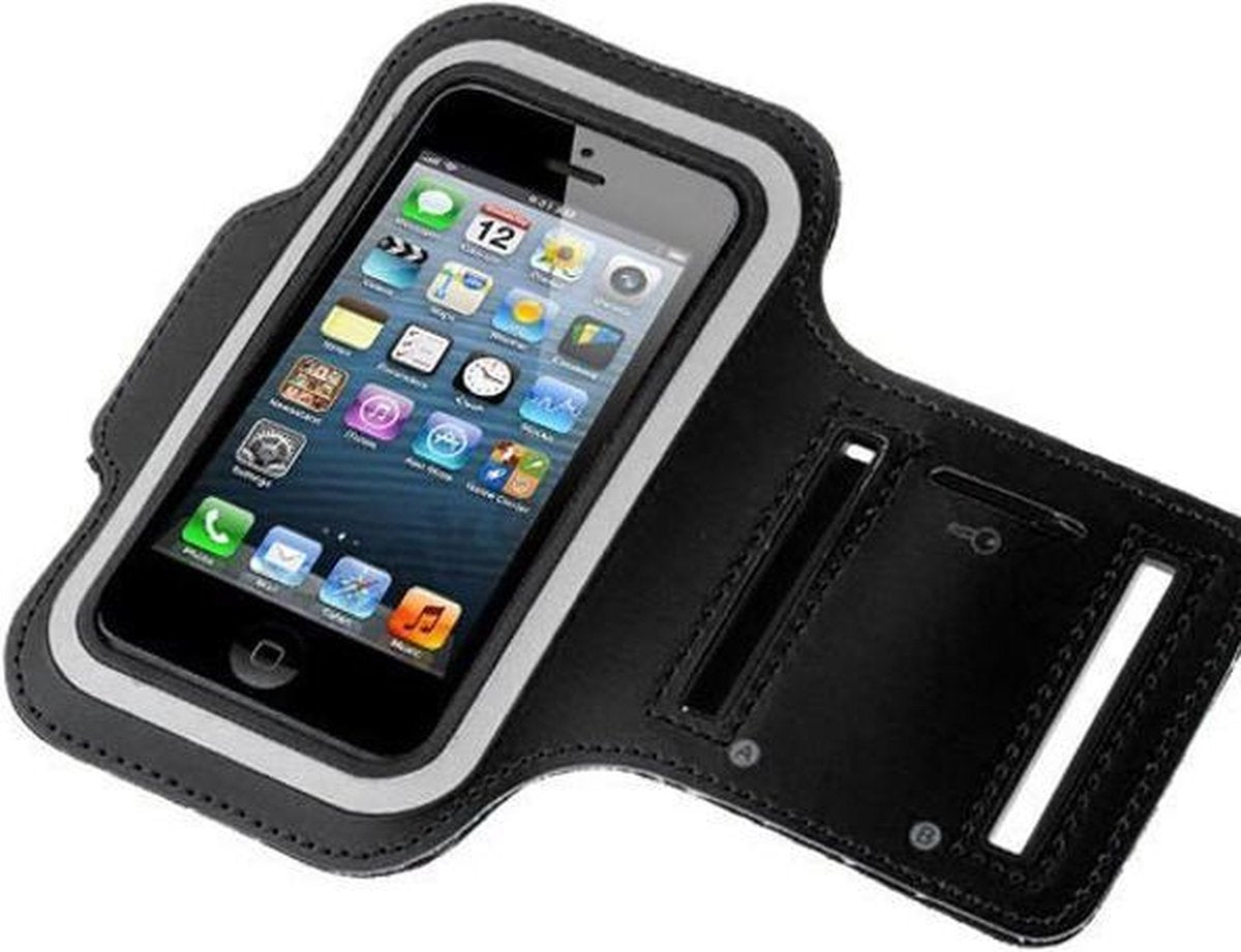 Samsung Galaxy S7 Edge sports armband case Zwart Black