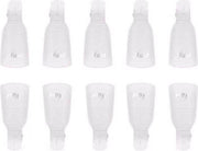 Herbruikbare nagellak remover dissolvant removal clips