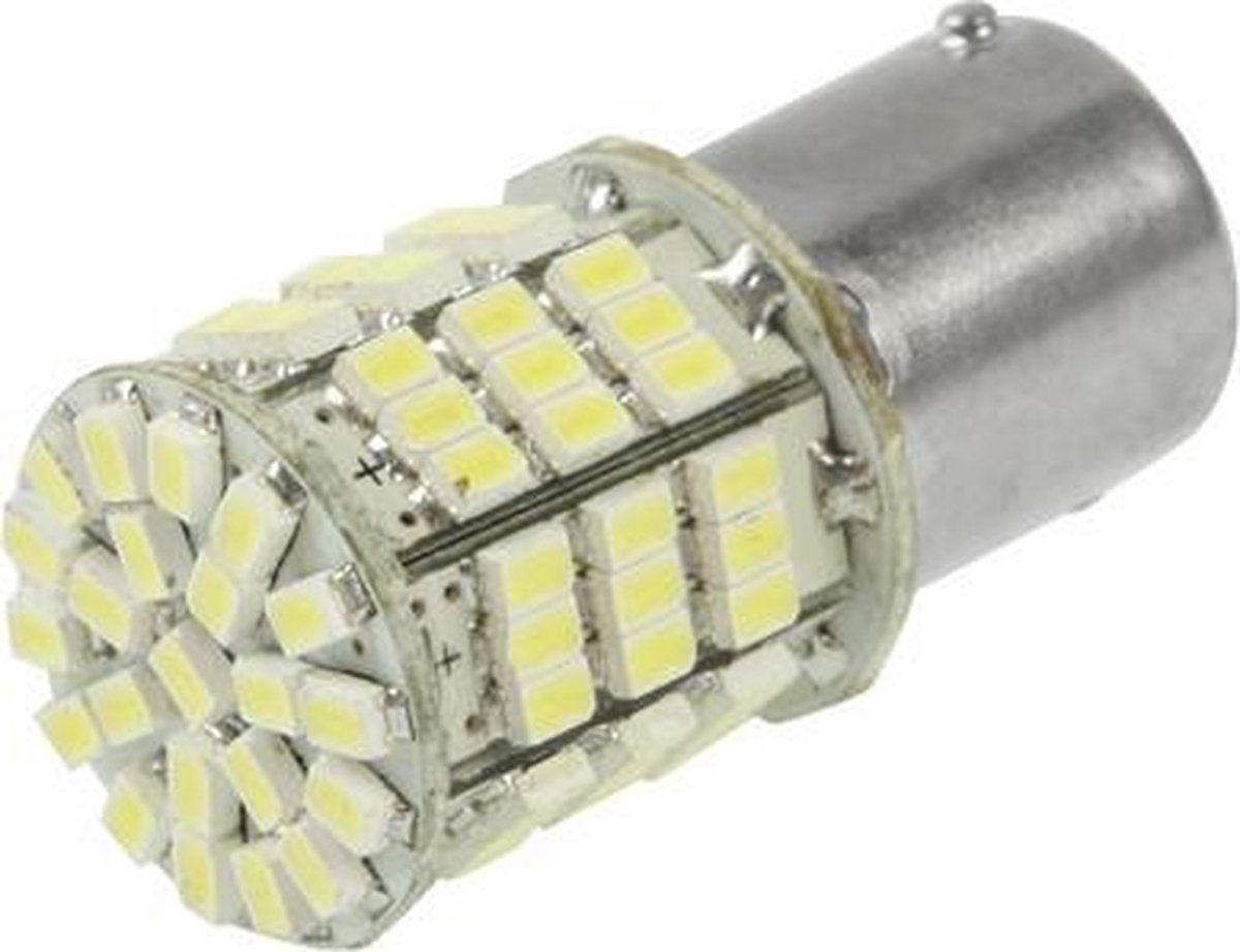 1157 witte 85 LED 3020 SMD autosignaallamp